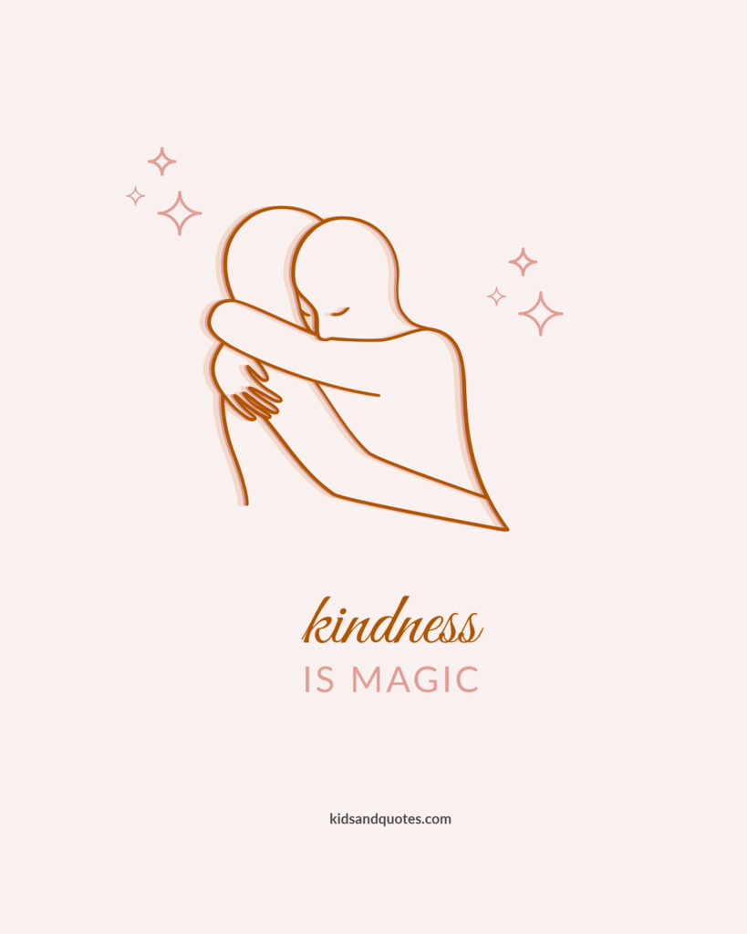 Kindness is magic - a kindness poster idea