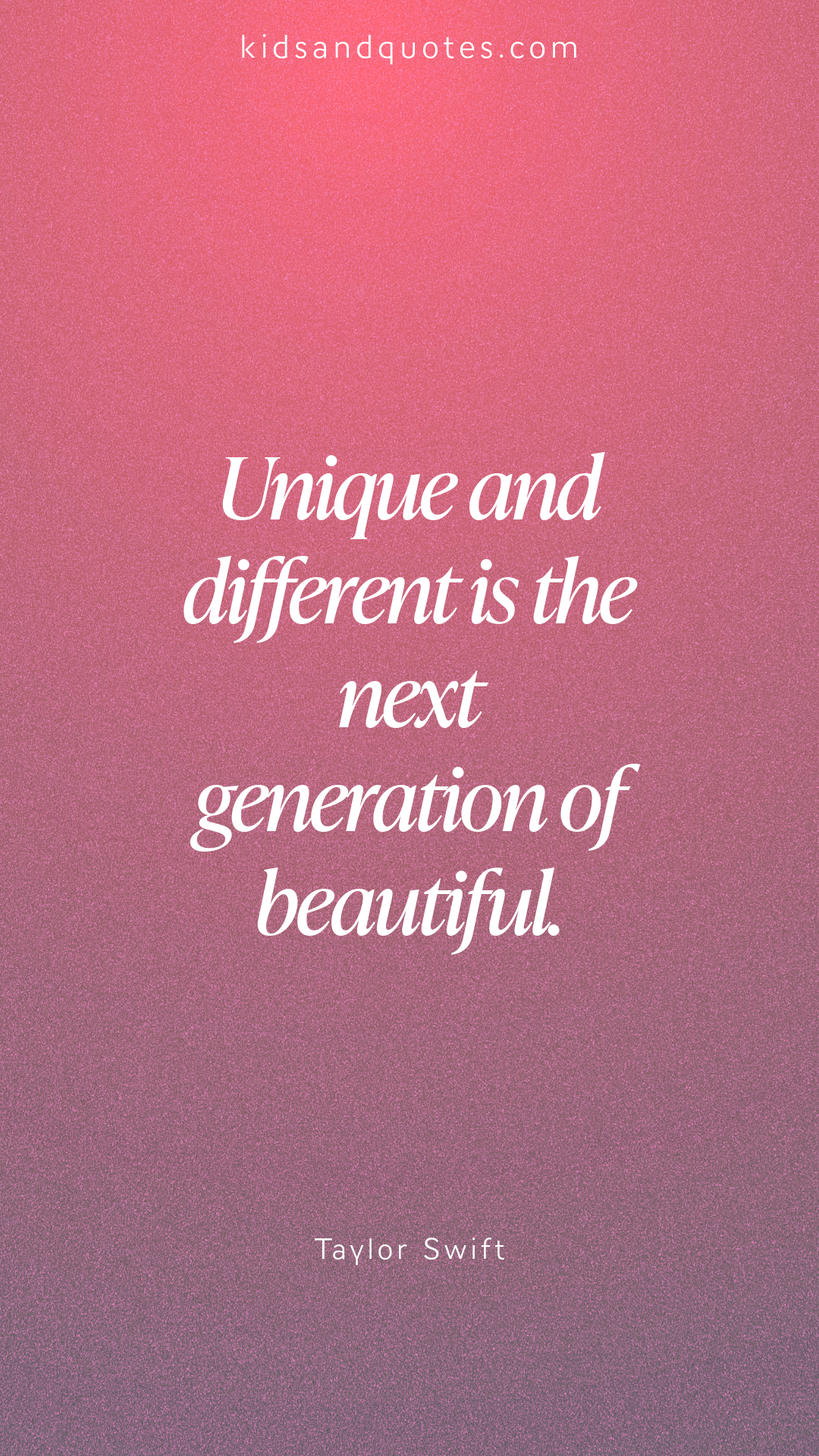 A quote by Taylor Swift against anti-bullying.