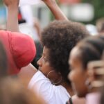 people rallying on the road