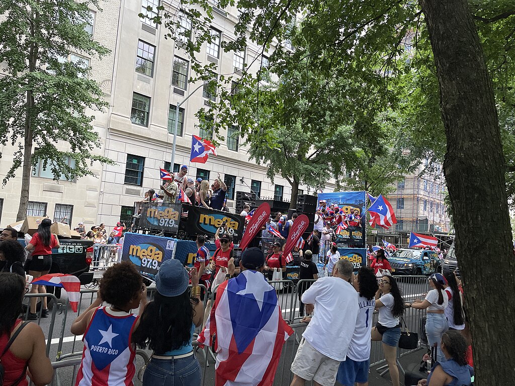 Puerto Rican Day parade, Manhattan, New York.