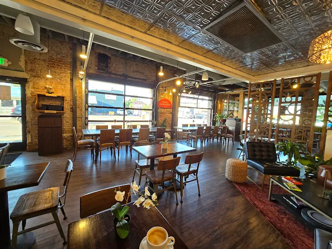 Maria Empanada, Denver - tables and chairs.