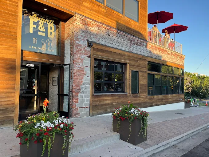 Entrance of Avanti Food and Beverage, Denver 