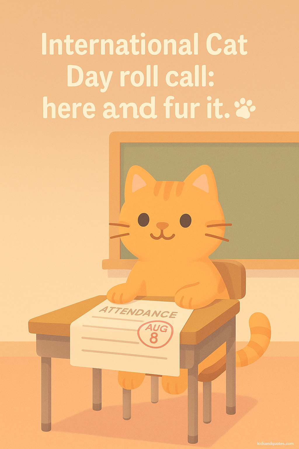 International Cat Day roll call: here and fur it.