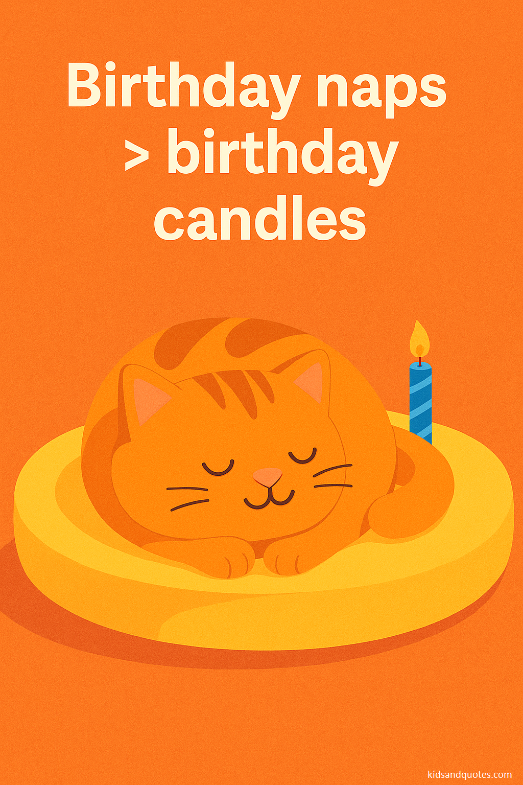 Birthday naps > birthday candles