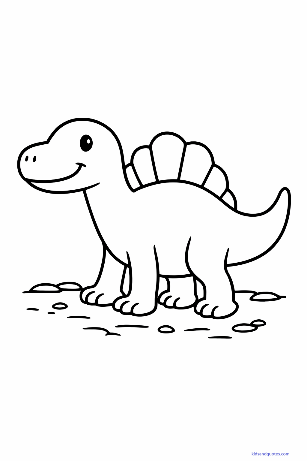 11 Spinosaurus Coloring Pages Meet the SailBack Dinosaur Kids